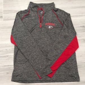 Georgia Bulldogs Men’s Quarter Zip Pullover